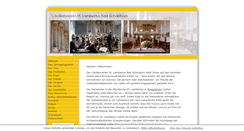 Desktop Screenshot of lambertus-chor.de